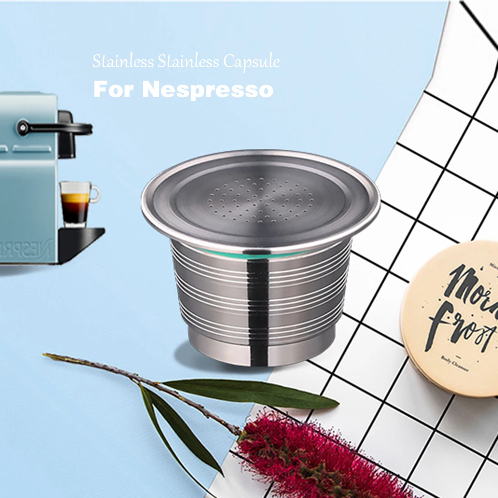 Многоразовая капельница Nespresso многоразовая для кафе с круглым отверстием пустая