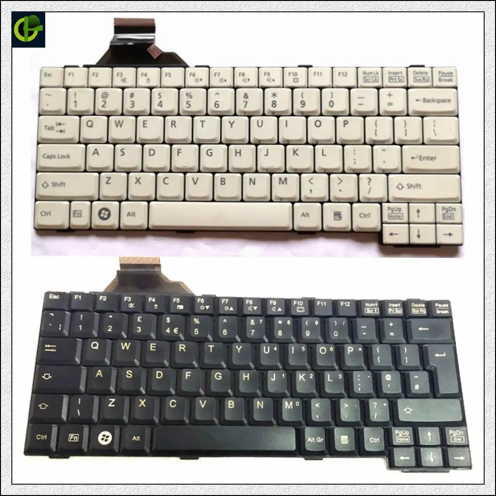  English Keyboard for Fujitsu CP191337-01 CP197145 CP209535 CP209540 CP211881 CP239610 CP242225 CP24