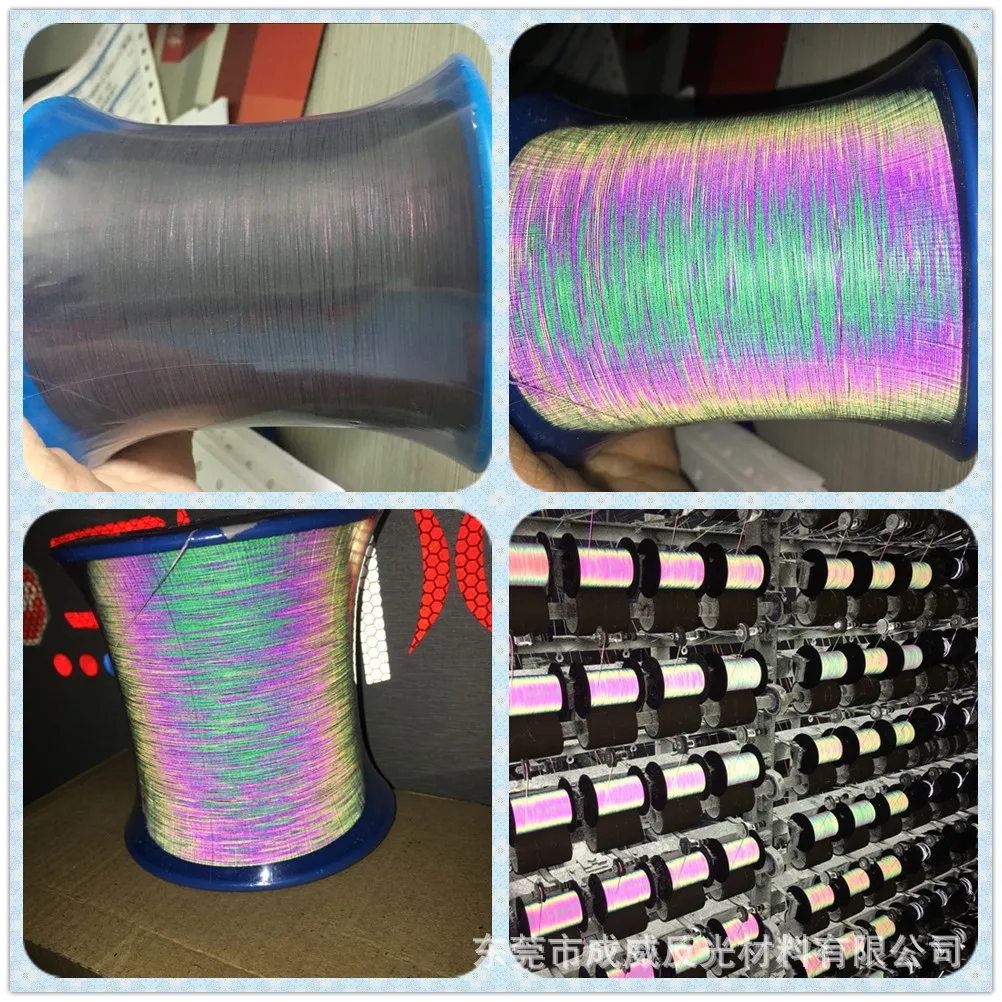 

Factory Direct Every Specifications And Pull Resistance Highlight Reflective Yarn Soft Double-Sided Reflective Fabric Silk Embro