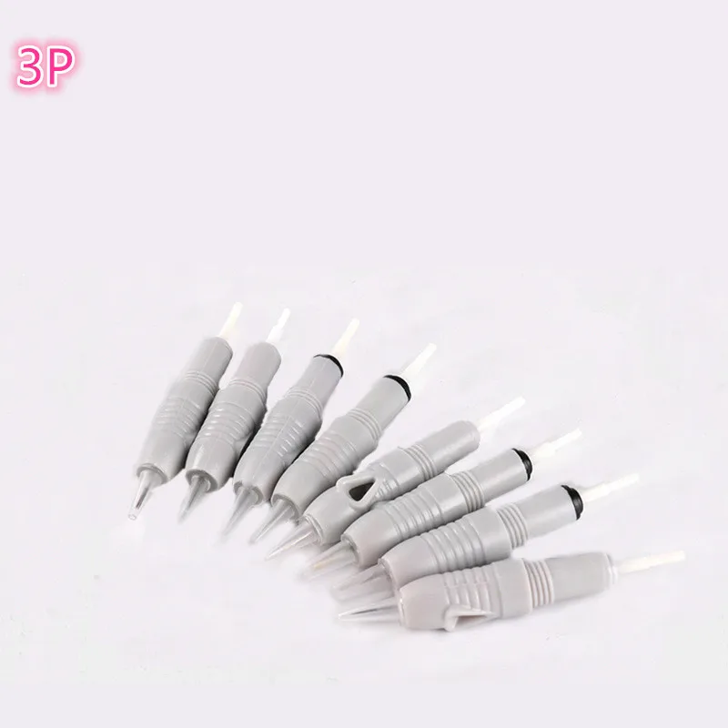 3P needles x 50 Новая дермографическая машина для перманентного макияжа, тату, игла, ручка, тату, набор, тату-пистолет, Liberty, цифровая тату-машина - Цвет: 3P needles x 50