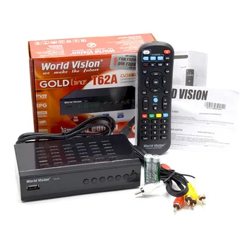 

World Vision T62A DVB-T2/C с дисплеем + универсальный пульт, Wi-Fi