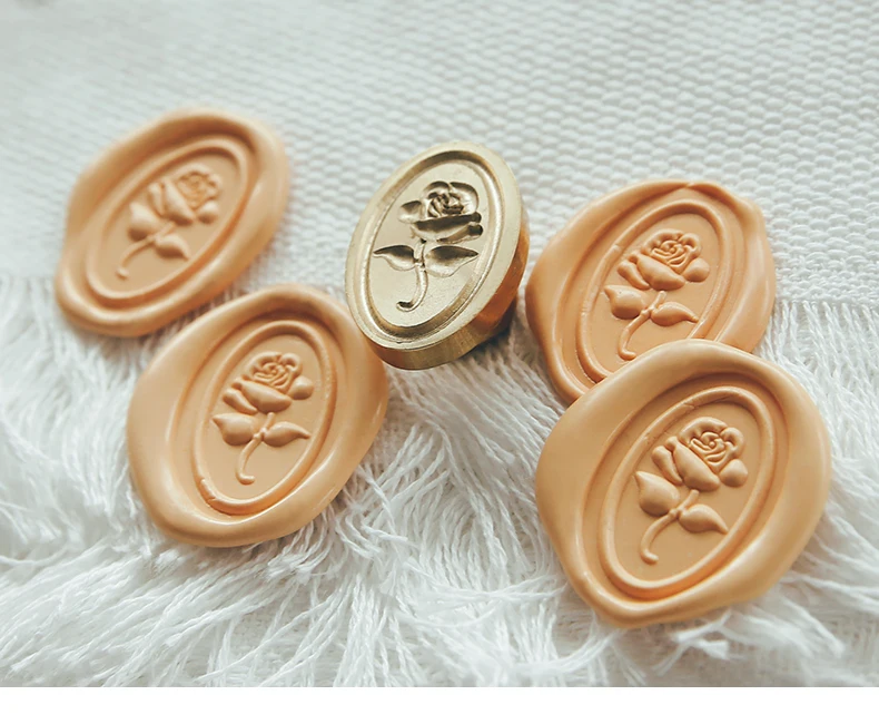 Embossed 3D Tree Pattern Wax Seal Stamps Retro Tree Flower Star Antique Wooden Sealing Scrapbooking Craft Wedding Decorative clear stamps for card making