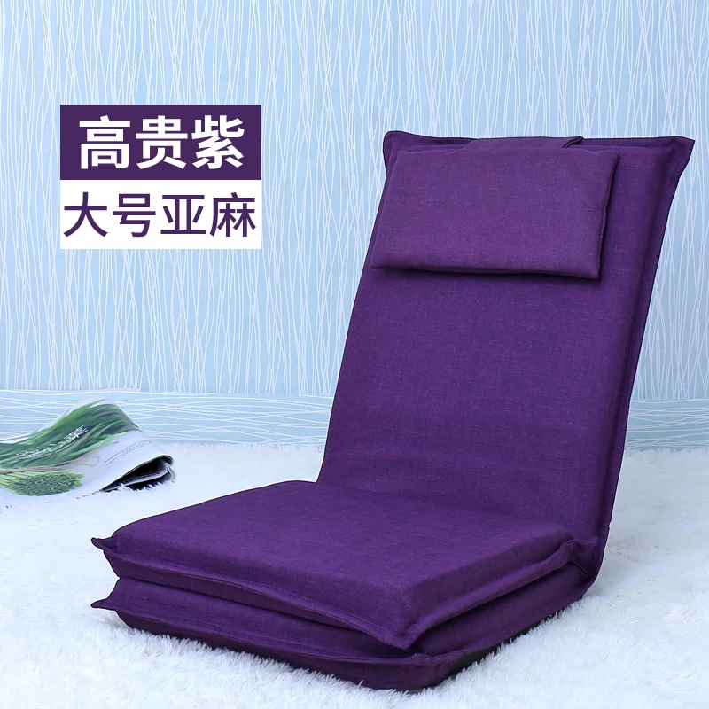 Расширенная задняя часть a beanbag tatami складной японский одноместный диван кровать