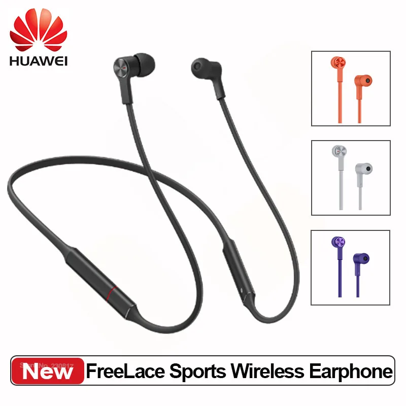 Новейший Huawei FreeLace спортивные наушники Bluetooth беспроводная гарнитура кабель