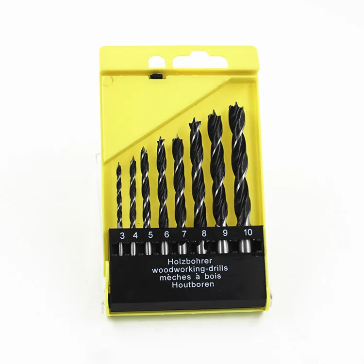 

8pcs/lot 3-10mm Wood Working Drill, Wood Drilling, Hole Drilling,High Carbon Steel Drill