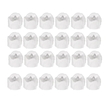 

New 24 Pieces LED Light Candles Flameless Electronic LED Night Light Energy Candle