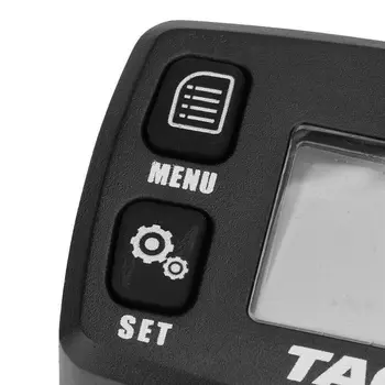 

2/4 stroke Engine Digital Tachometer Backlight Rpm Measurement For Gasoline Engine Motorcycle Lawn Mower Universal Waterproof