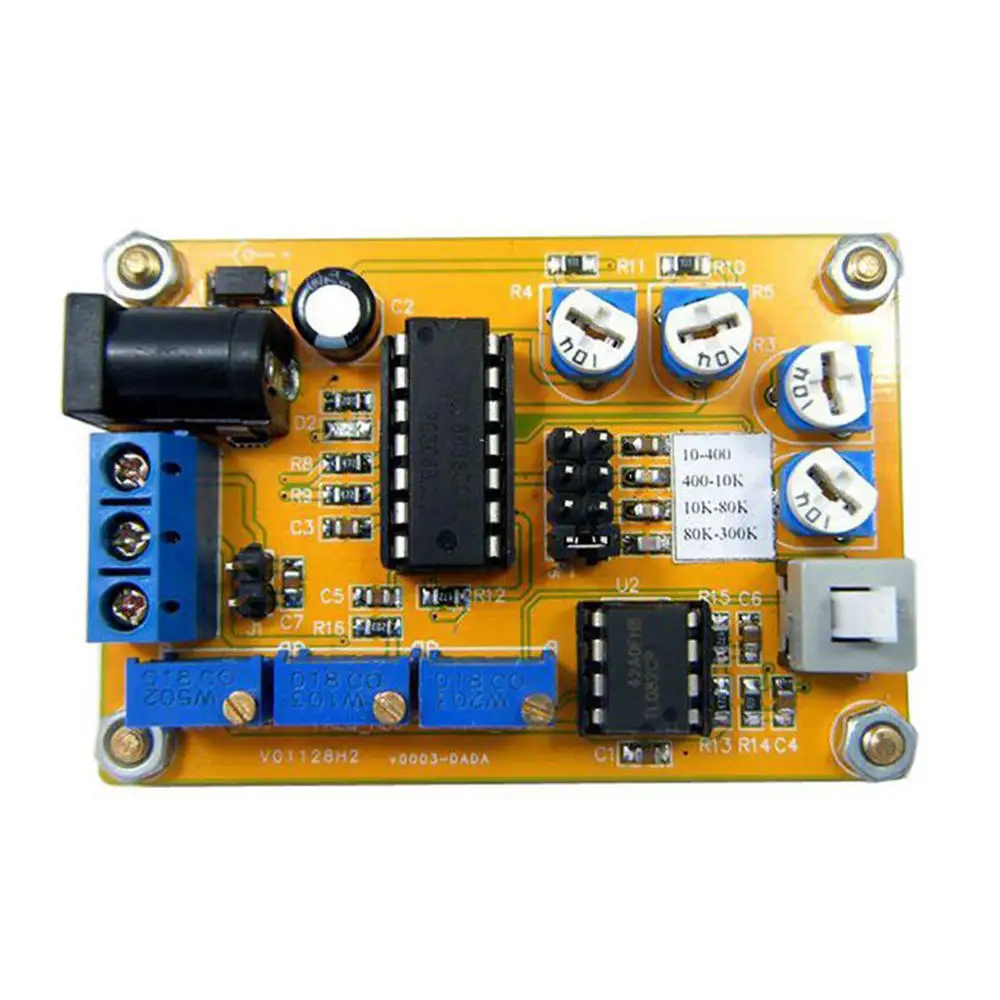 ICL8038 DDS генератор сигналов модуль синуса квадратный Треугольники волна Выход 12 V 24