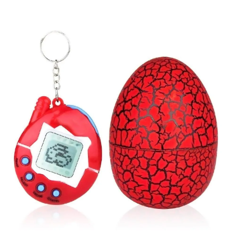 Hot Multi-colors Dinosaur egg Virtual Cyber Digital Pet Game Toy Tamagotchis Digital Electronic E-Pet Christmas Gift