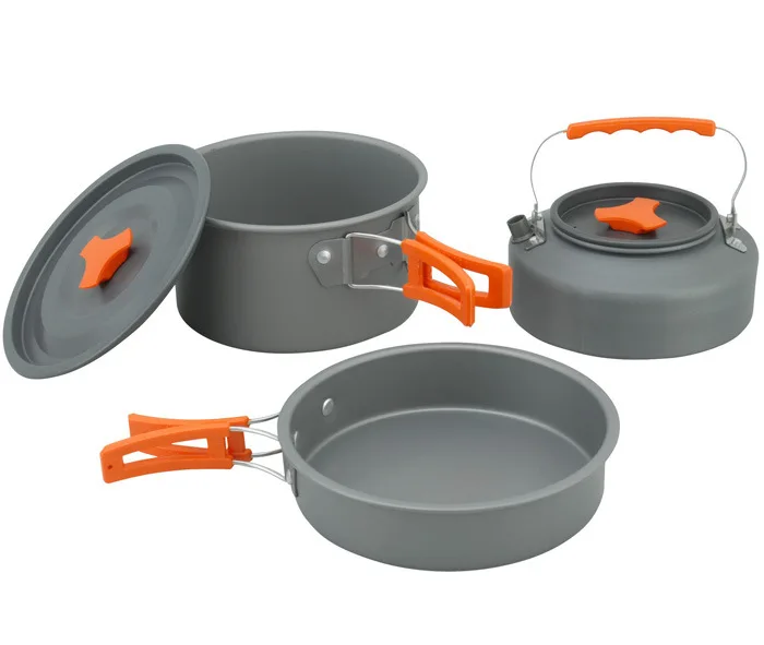 

Outdoor Cookware Set Quality Camping Cookware Travel Tableware Camping Tableware Cooking Set Cutlery Utensils Hiking Picnic Pot