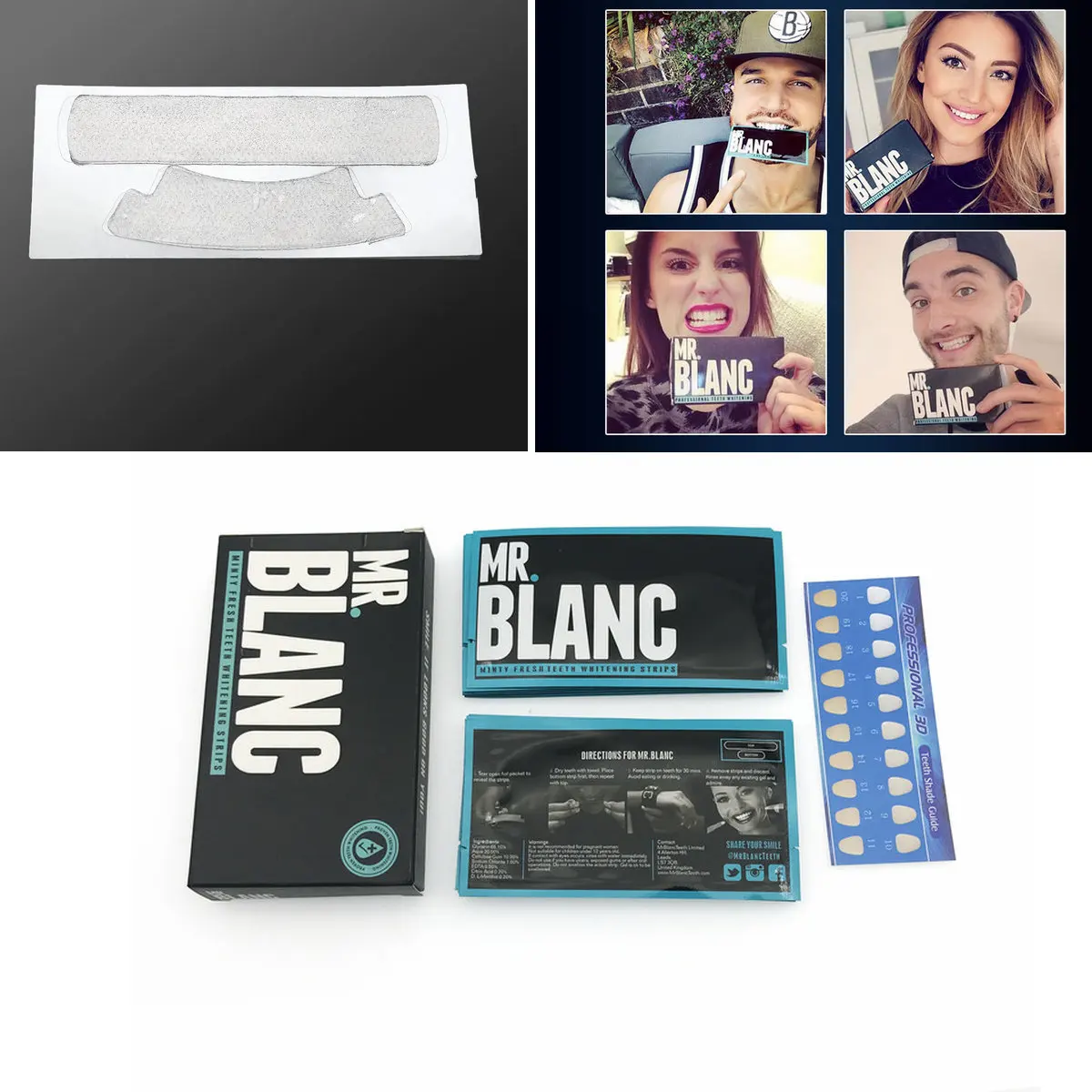 28 полосок отбеливание зубов профессиональный домашний отбеливатель