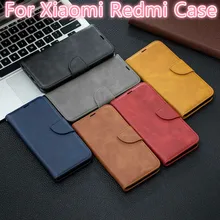 Овчины кожаный чехол для телефона Xiaomi Redmi K20 Pro Note 7 6 5 4 Pro 7A 6A 5A 4X Pocophone F1 A2 lite чехол-портмоне с откидной крышкой чехол