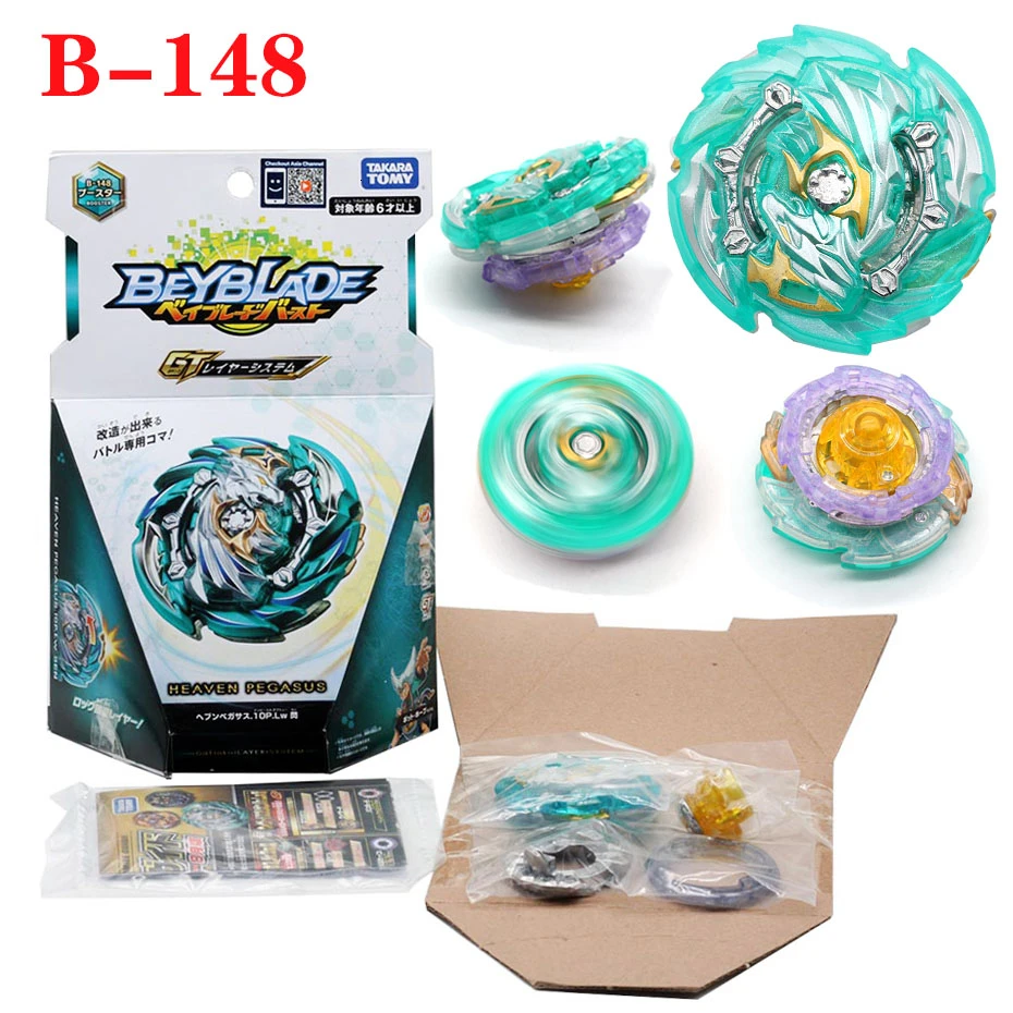 Подлинная Takara tommey Bay Burst GT B-145 разрушенный Diablo Ross игрушечный гироскоп Металл fusion Бог спиннинг Топы лезвия игрушки - Цвет: B148