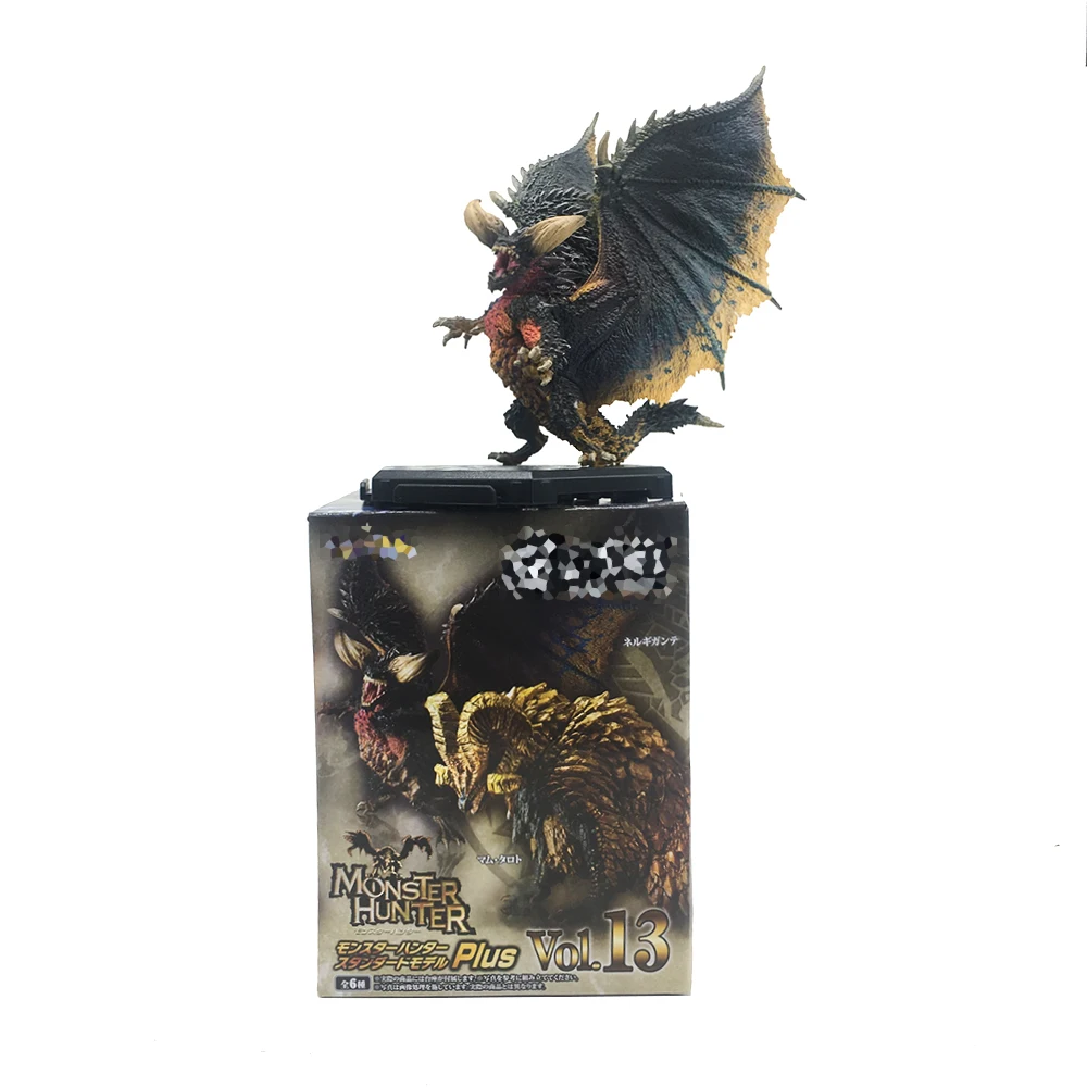Monster Hunter World ICEBORNE DLC Plus Vol13 ПВХ фигурка дракона украшение игрушки Teostra Модель Коллекция Рождественские подарки