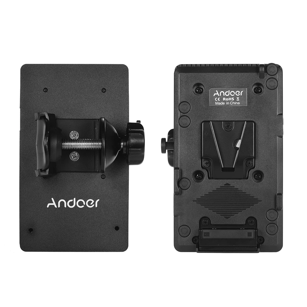 Andoer V Mount V-Lock батарея пластина блок питания адаптер системы D-tap Разъем W/зажим для sony камеры BP батареи