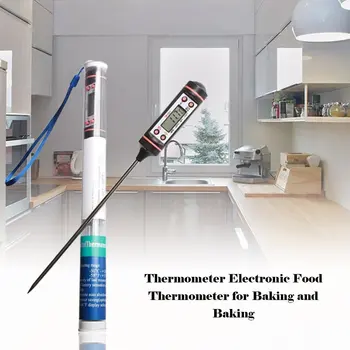

Hot Sales Kitchen Food Pen Thermometer Probe Electronic Digital Liquid Barbecue Baking Oil Temperature Meter
