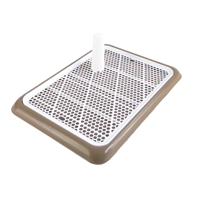 Dog Toilet Indoor Lattice Toilet for Dogs and Cats Potty Tray Pet Training Toilet 50x35x3cm