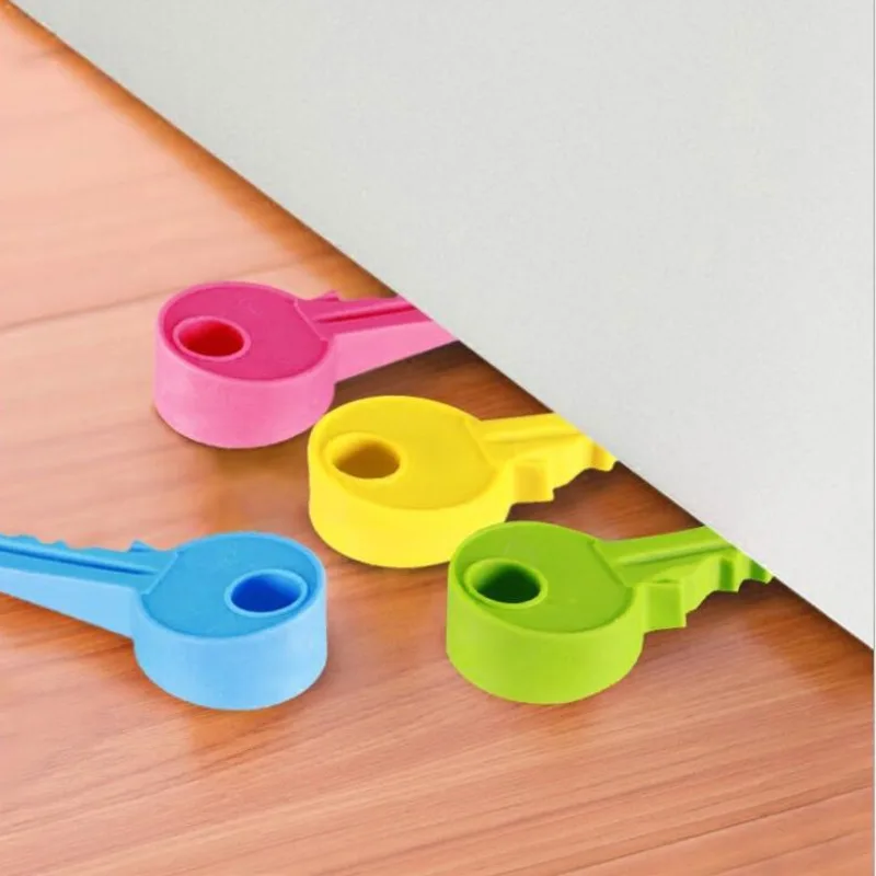 Baby Safety Infant Door Stop Stoppers Slam prevent Finger Injure Children Gate Doorway Kids Rubber Guard protection Lock
