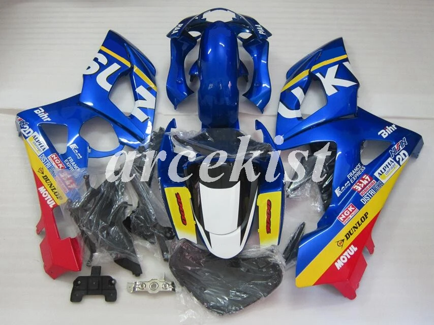 ABS пластик Обтекатели набор для Suzuki GSXR1000 GSXR-1000 K5 05 06 год 2005 2006 мотоцикл обтекатель Cowling+ крышка бака