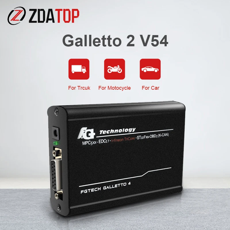 FG Tech Galletto 2 Master V54 FGTech 2-Master BDM-OBD чип-тюнинг Поддержка Функция BDM