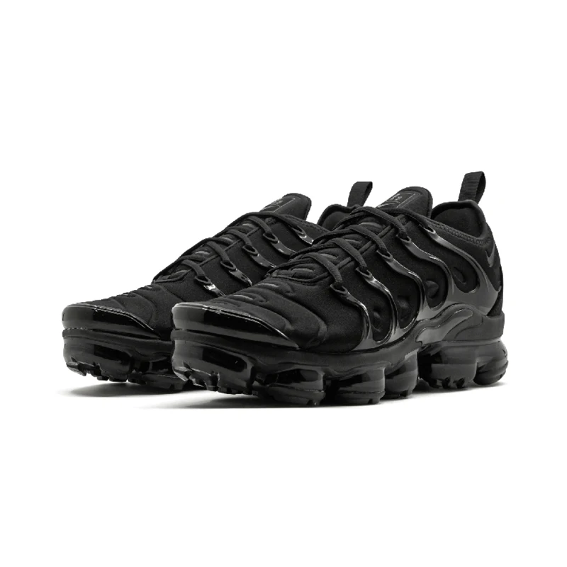 Мужские Дышащие Беговые кроссовки для бега от Nike Air Vapormax Plus TM, уличные спортивные кроссовки для ходьбы и бега, Высококачественная обувь 924453-004