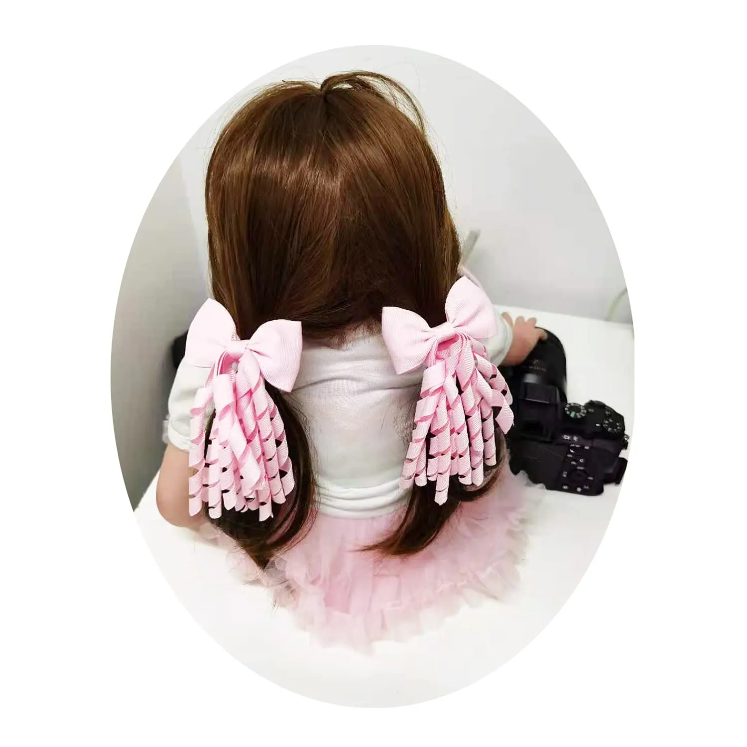 Red Velvet Bows Hair Ribbons Scrunchies for Women Girls Long Elastic Hair  Ties Headwears Female Kids Styling Tools 2024 New Year - AliExpress