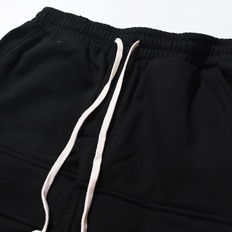 April MOMO мужские хип-бедра брюки карго мульти карманы SweatPant Уличная Брюки в стиле Харадзюку джоггеры спортивные брюки черные хипстерские
