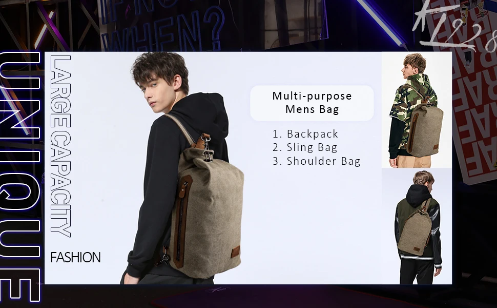Kl928 2022 Chest Bag Men's Shoulder Bag 
