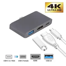 Design 3 USB Type C Hub Dock to HDMI Dex Mode for Samsung Galaxy S8/S9 with PD USB 3.0 for USB-C