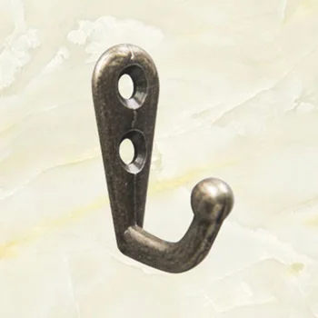 

50PCS/SET RUSTIC CAST IRON ACORN HOOKS RUST HOOK COAT HAT WALL VINTAGE LOOK