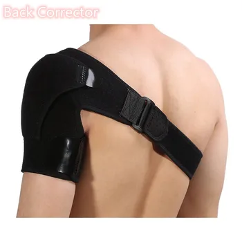 

Portable Left Right Shoulder Support Bandage Protector Brace Joint Pain Injury Shoulder Strap Back Support Health Care Tools
