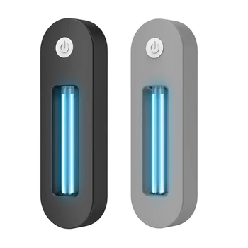 

UV Disinfection Lamp USB Rechargeable Ultraviolet UVC Sterilizer Light For Home Toilet Garbage Can Shoe Cabinet Germicidal Lamp
