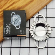 Лучшая посуда из нержавеющей стали, Пельменная форма для пельменей, фантик для теста, резак для теста, кухонные аксессуары, 3,3 дюйма