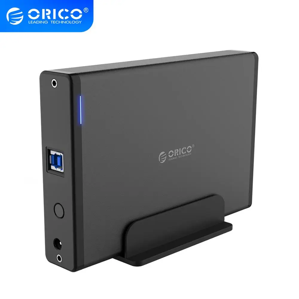 Алюминиевый корпус ORICO для жесткого диска USB 3.0 вплоть до SATA 3 5 дюйма HDD док станция