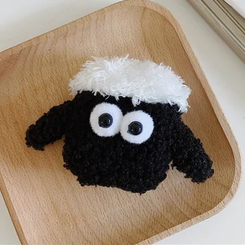 

Cute Cartoon Plush Lamb Earphone Protection Case For Apple Airpods 1 2 Headphone Shockproof Cover