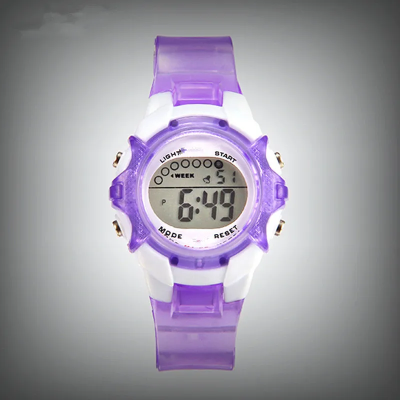 1 шт. Новые Детские Многофункциональные цифровые светодиодные спортивные