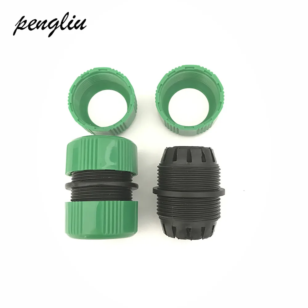 

2 Pcs 3/4'''' Hose Connector Garden Tools Quick Connectors Repair Damaged Leaky Adapte Water Irrigation Fast Coupling IT183