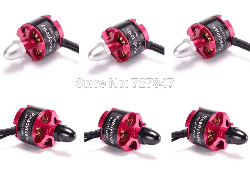 

6pcs 2212 920KV Brushless Motor 3CW 3CCW for F330 X525 F450 S500 500 550 Quadcopter Multirotor