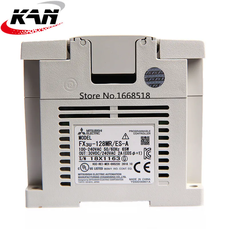 FX3U-128MR-ES/A, FX3U PLC cpu, новая и Заводская, есть