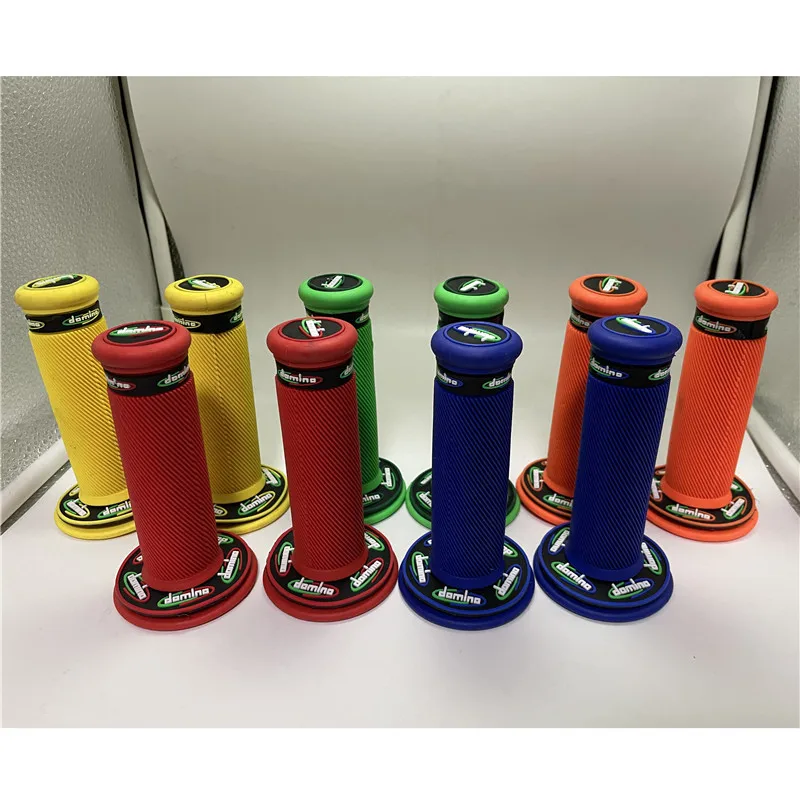 Soft Rubber Pit Bike Handle Bar Motorcycle Grip For Suzuki Honda Yamaha Motocross Hand Grips Moto Handlebar Scooter Accessories
