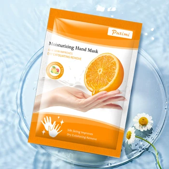 

PUTIMI Hand Mask Exfoliating Mask for Hands Moisturizing Hand Mask Anti-Wrinkle Aging Remove Dead Whitening Skin Care Spa Gloves