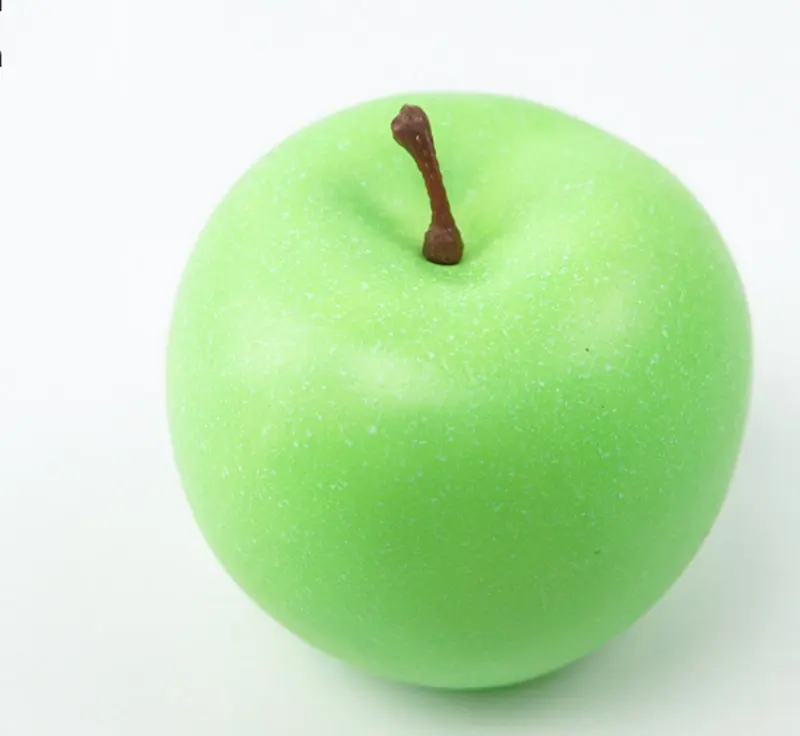 100 Pcs Artificial Fruits Plastic Fake Fruit Simulation Fake Peaches Pear Kitchen Pretend Fruit Photography Props - Цвет: 11