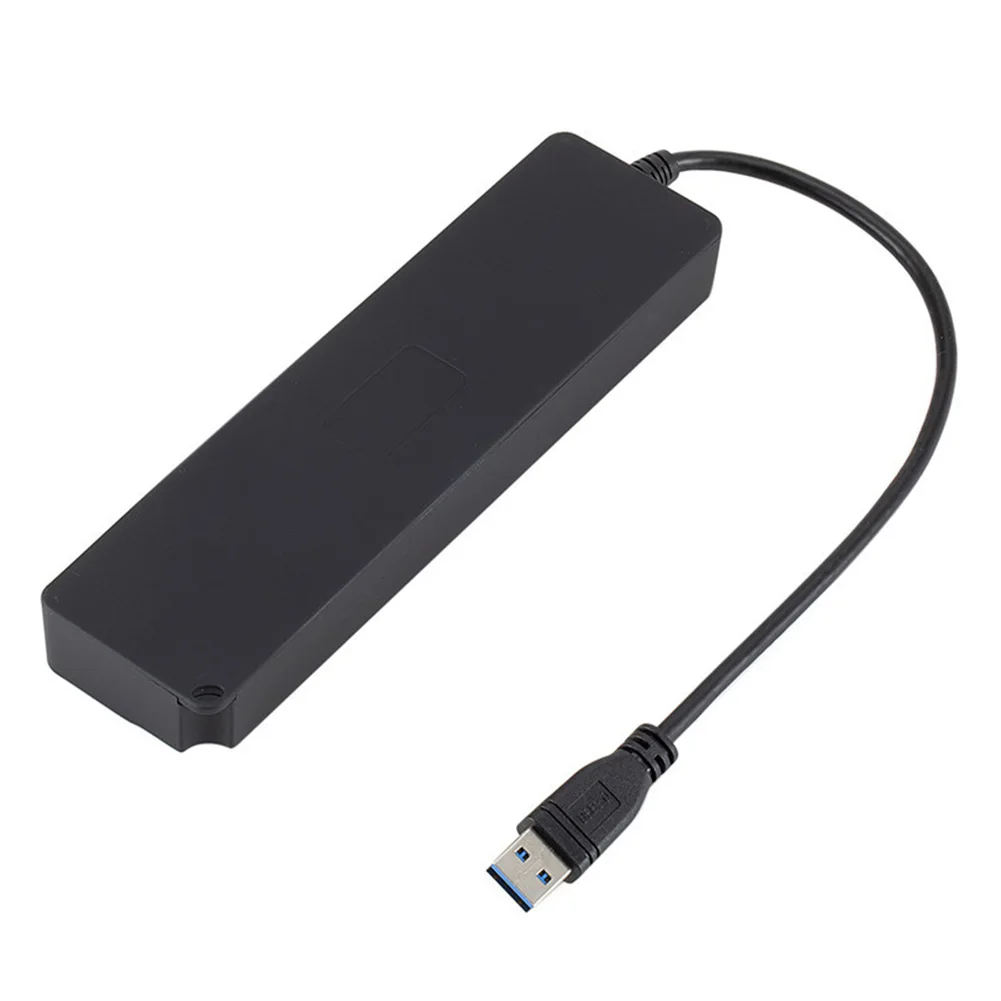 Аксессуары для выключения ПК usb-хаб светодиодный светильник с кнопкой высокоскоростной планшет 7 портов адаптер питания 5 Гбит/с портативный универсальный 3,0