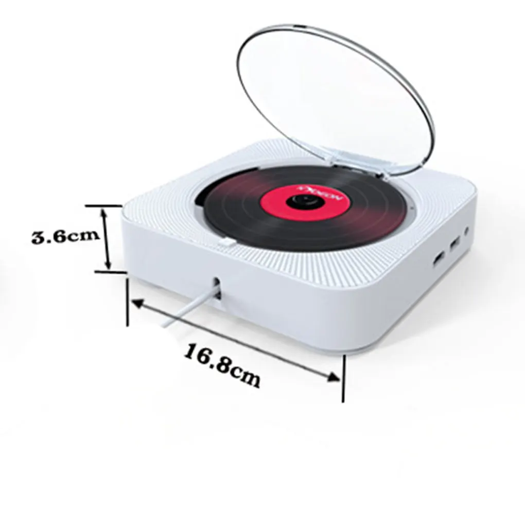 Bluetooth DVD VCD CD плеер беспроводной Hifi Pull Switch динамик настенный Soundbox комплект дистанционного управления