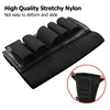 ZOHAN 5 Rounds Shotgun Shell Holder On Stock Cartridge Holder Buttstock Ammo Pouch for 12 20 Gauge Hunting Gun Accessory 3
