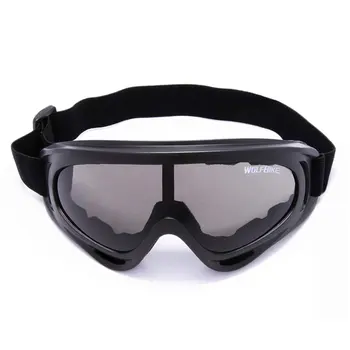 

Hot Windproof Cycling Glasses Outdoor Safety Goggles Motorcycle Skiing Goggles Anti-scratch Adjustable Eyes Protector