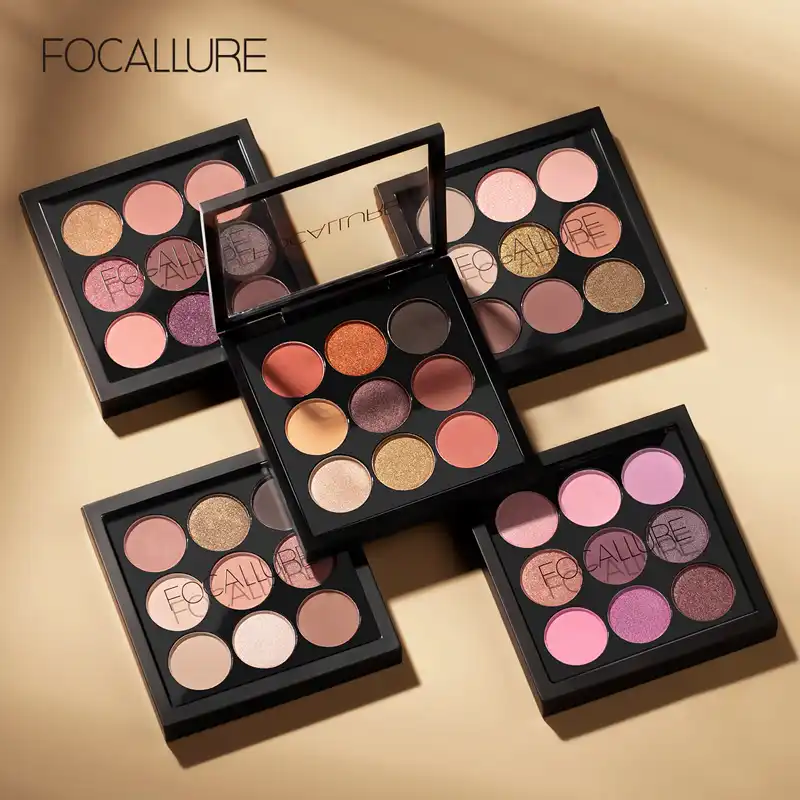 Focallure 9 色のメイクアップアイシャドウパレットパレットマット シマースモーキーアイシャドウパレット Palette Matte Eyeshadow Paletteshadow Palette Aliexpress