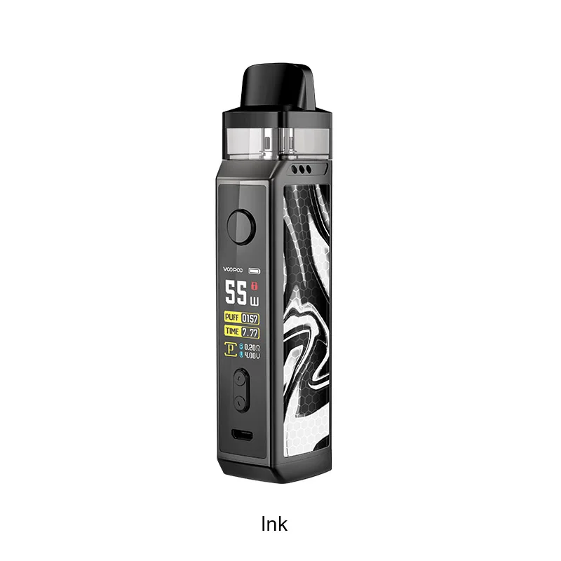 Новый VOOPOO VINCI X Mod Pod Kit электронная сигарета вейп 70 Вт с картриджем 5 мл GENE.AI чип PnP VM1