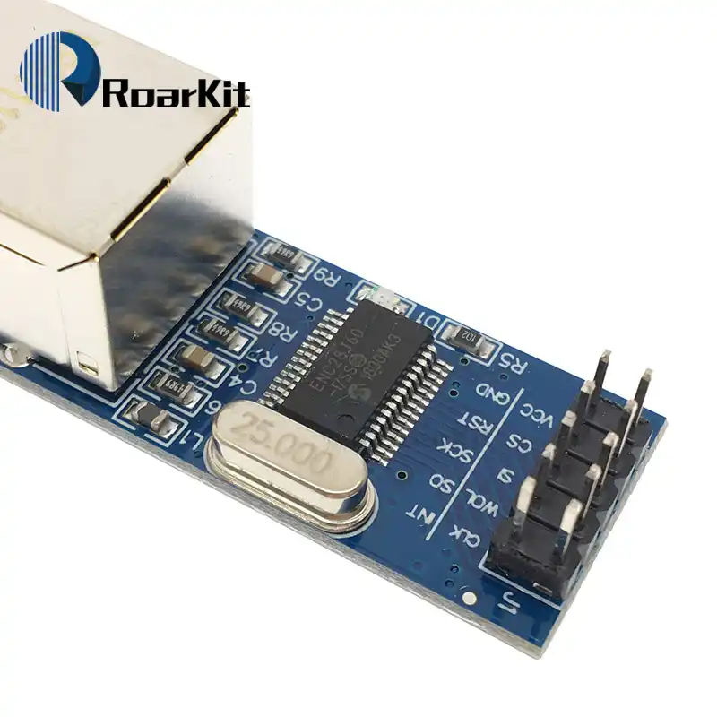 2PCS MiNi ENC28J60 Ethernet LAN Network Module For Arduino SPI AVR PIC LPC STM32