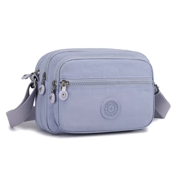 

6 Colors Solid 2020 women's bag Multi Storey Small Women's handbag casual travel Woman bags high quality waterproof beach bag